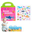 Reusable Ocean Animals Sticker Activity Book – Interactive Learning & Play