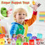 Soft Glue Animals & Houses Educational Toy Set for Toddlers