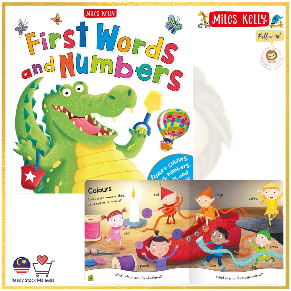 First Words and Numbers – Early Learning Reference Book