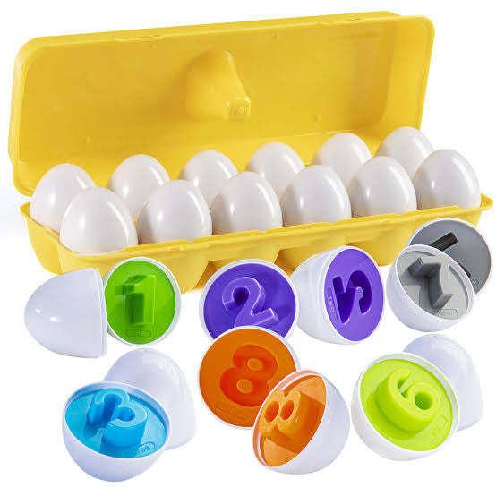 Matching eggs set- 24 pieces