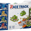Military car deformation track toy