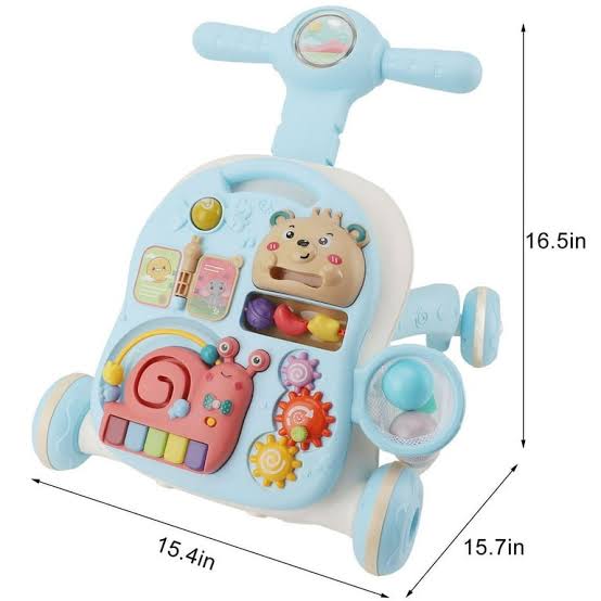 Joystone 3-in-1 Baby Sit-to-Stand Learning Walker & Activity Table