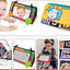Cloth tummy time mirror book