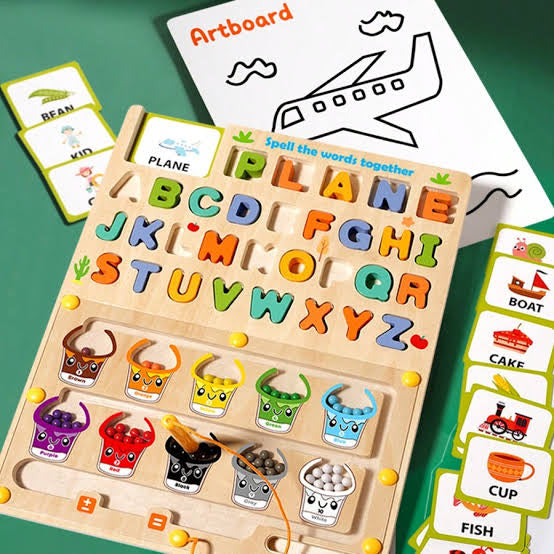 Spelling Magnetic Maze