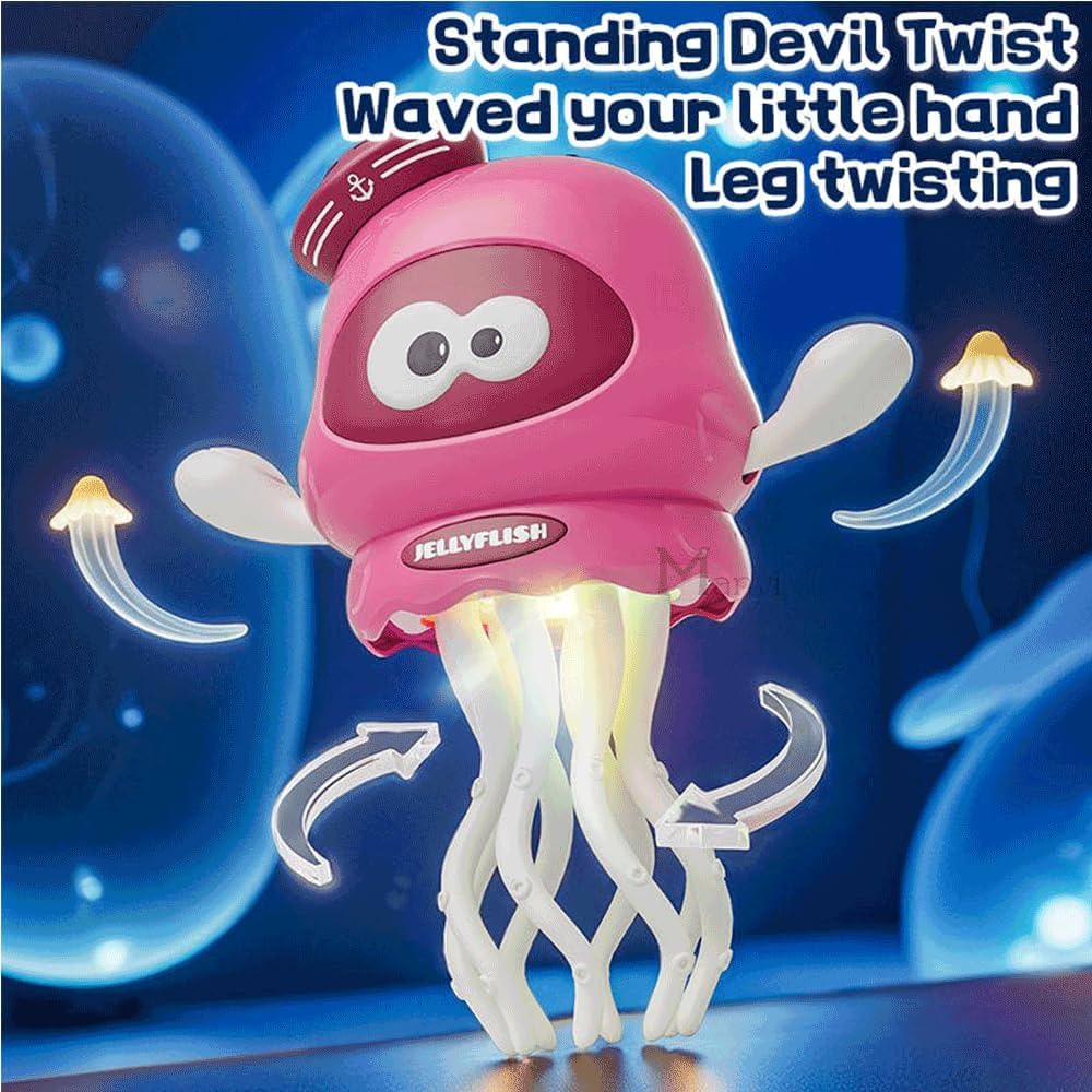 Musical Dancing Octopus Toy with Lights – Crawling & Interactive Baby Toy