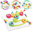Magic plate electric drill toy 230 pcs