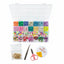 Clay Beads Jewelry Making Kit – 24 Colors DIY Bracelet & Necklace Craft Set No 1