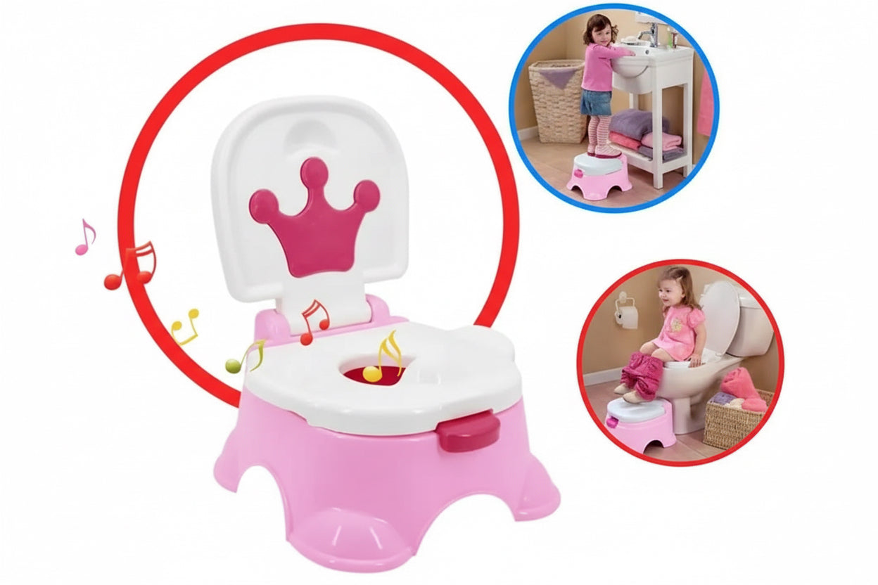 iBaby Baby Potty Chair – Pink Training Potty for Girls