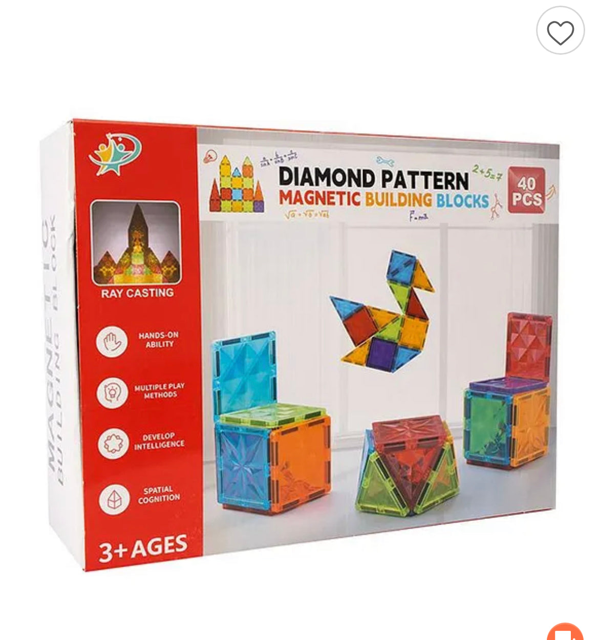 Magnetic tiles-40 pcs