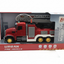 City Sprinkler Fire Truck – Aerial Ladder Toy Car with Water Spray