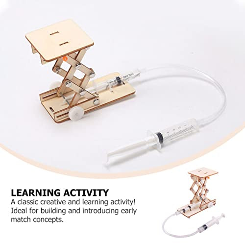 DIY Hydraulic Lifting Platform – Wooden STEM Construction Kit