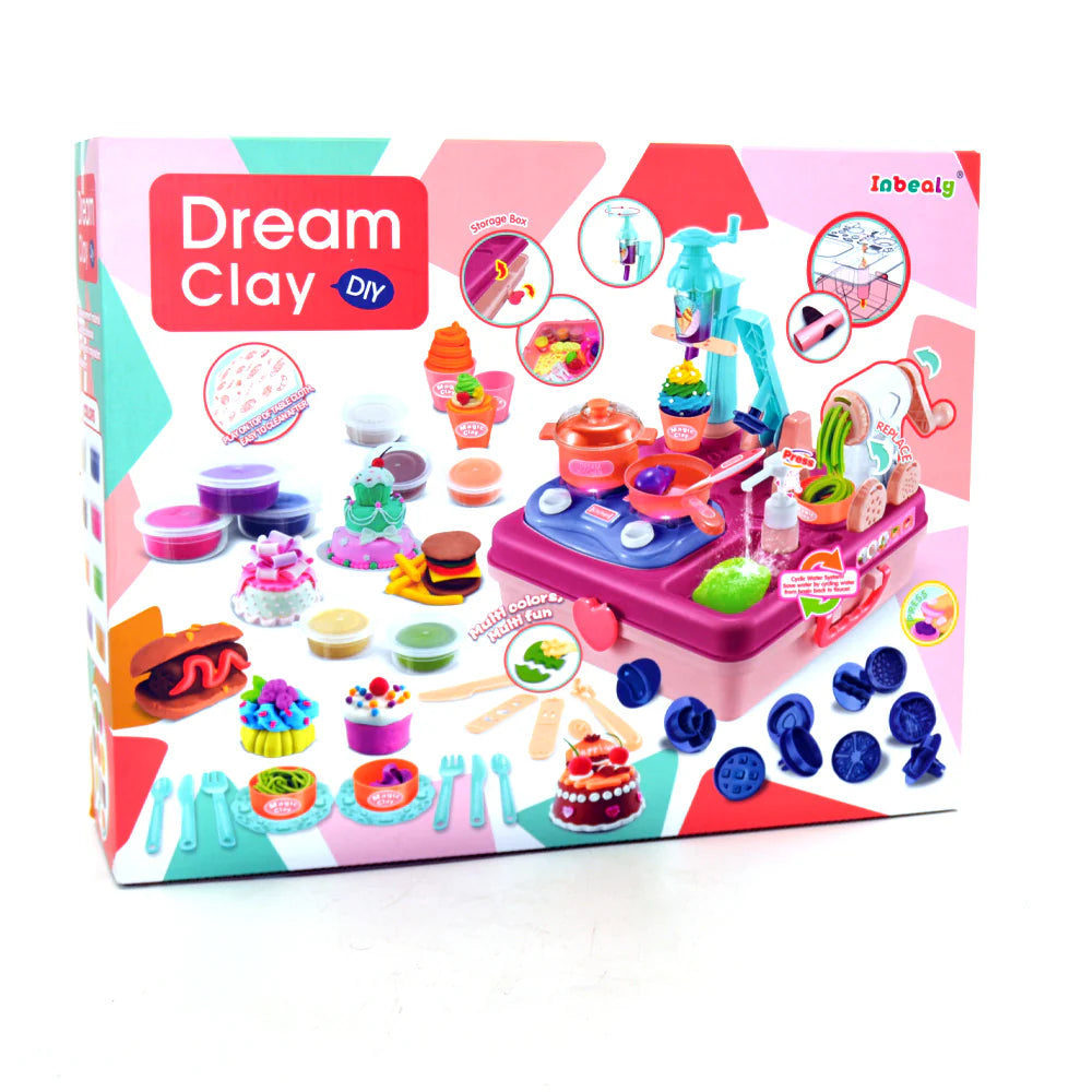 Dream Clay DIY Kitchen Station | Ages 3+ | Master Culinary Arts & Fine Motor Precision