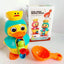 Cute Duck Kinetic Water Bath Wheel | Ages 3+ | Master Hydrodynamics & Fluid Cause-and-Effect