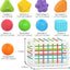 Huanger Sensory Shape Sorter – Elastic Band Cuboid Innovation Kit