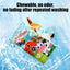 Farm Animals Soft Cloth Book for Babies – Sensory Tails & Sound Buttons (0–36 Months)