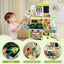 46 Piece Kitchen Toy for Children: Stove with Water Sink, Light and Steam Sound