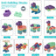 Soft Silicone Building Blocks-43 pieces
