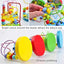 Montessori wooden small circulating bead toy