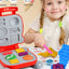 Color clay burger machine toy