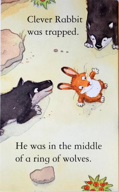 Clever Rabbit and the Wolves | Usborne First Reading Children’s Book (Age 4+)