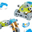 build and play 53 pcs Plastic Meccano