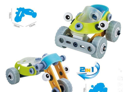 build and play 53 pcs Plastic Meccano