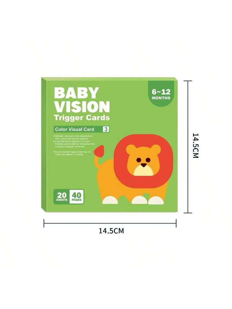 Infant Vision Trigger Cards (Level 2) – Color & Pattern Recognition Set