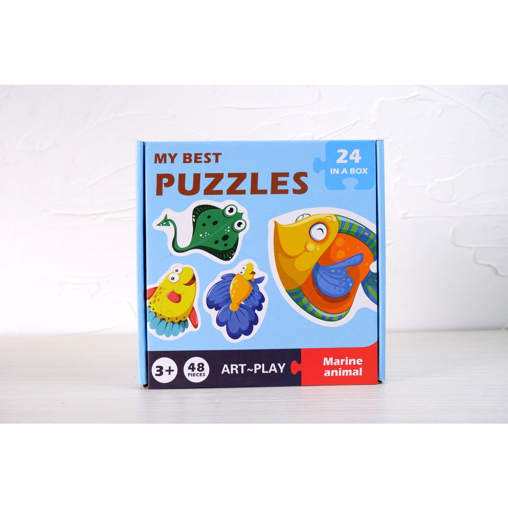 My Best Puzzle - Sea Animals 48 pieces