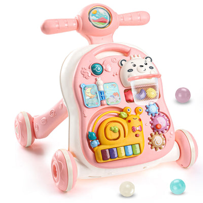 Joystone 3-in-1 Baby Sit-to-Stand Learning Walker & Activity Table