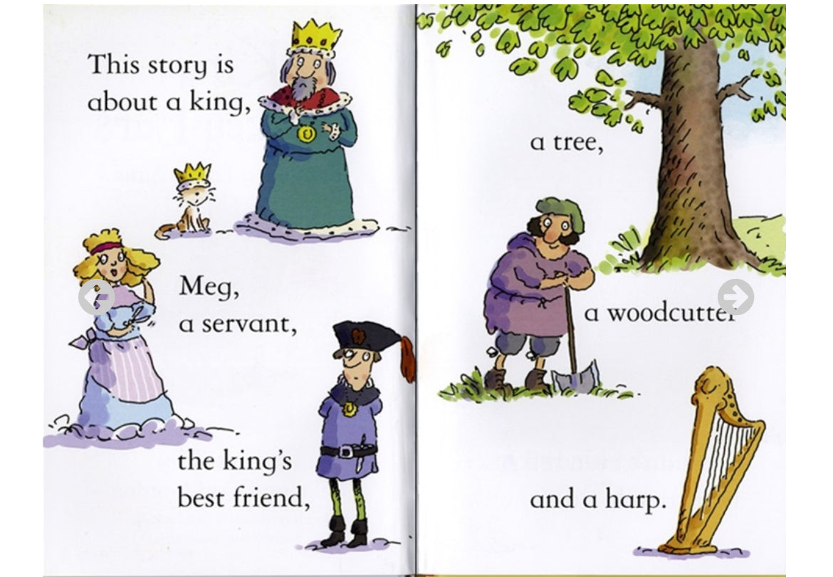 King Donkey Ears: Usborne First Reading Level 2