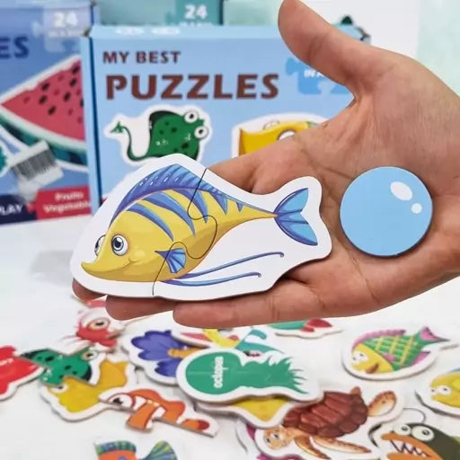 My Best Puzzle - Sea Animals 48 pieces