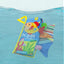 3D Baby Cloth Book – Ocean Animals Sensory Soft Book (6 Pages, Blue)