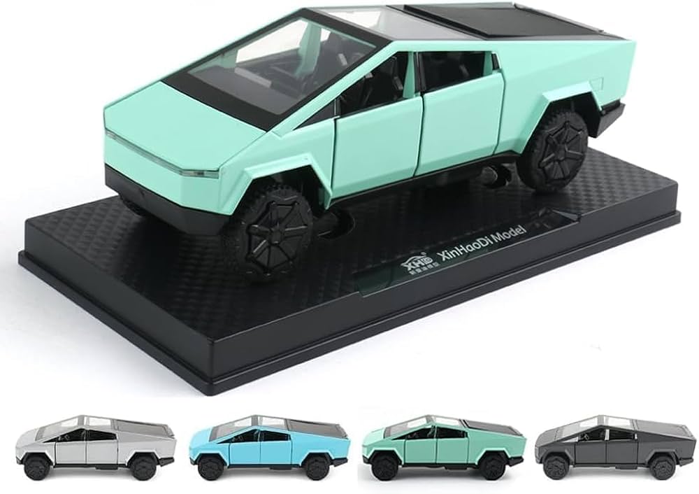 1:32 Pull-Back Alloy Tesla-Style Truck
