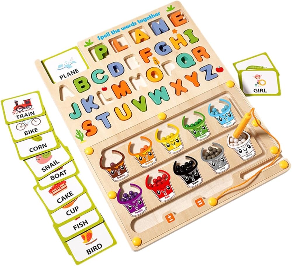 Spelling Magnetic Maze