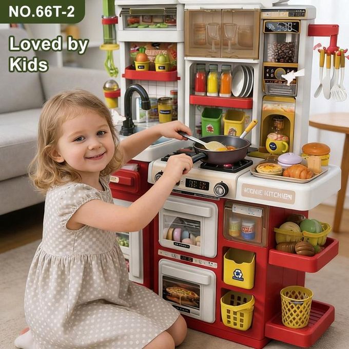 Kids Combo 65-Piece Kitchen Studio | Ages 3+ | Advanced Culinary Engineering & Tactile Logic