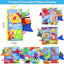 3D Baby Cloth Book – Ocean Animals Sensory Soft Book (6 Pages, Blue)