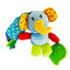 Soothing Sensory Plush – Hanging Stroller Toy with Rattle & Teether