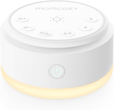 Momcozy Sound Machine for Baby-20 Soothing Sounds & Touch Warm Light Portable White Noise for Kids & Adults for Sleeping Timer and Memory | Ideal Travel Companion & Nursery Must-Have