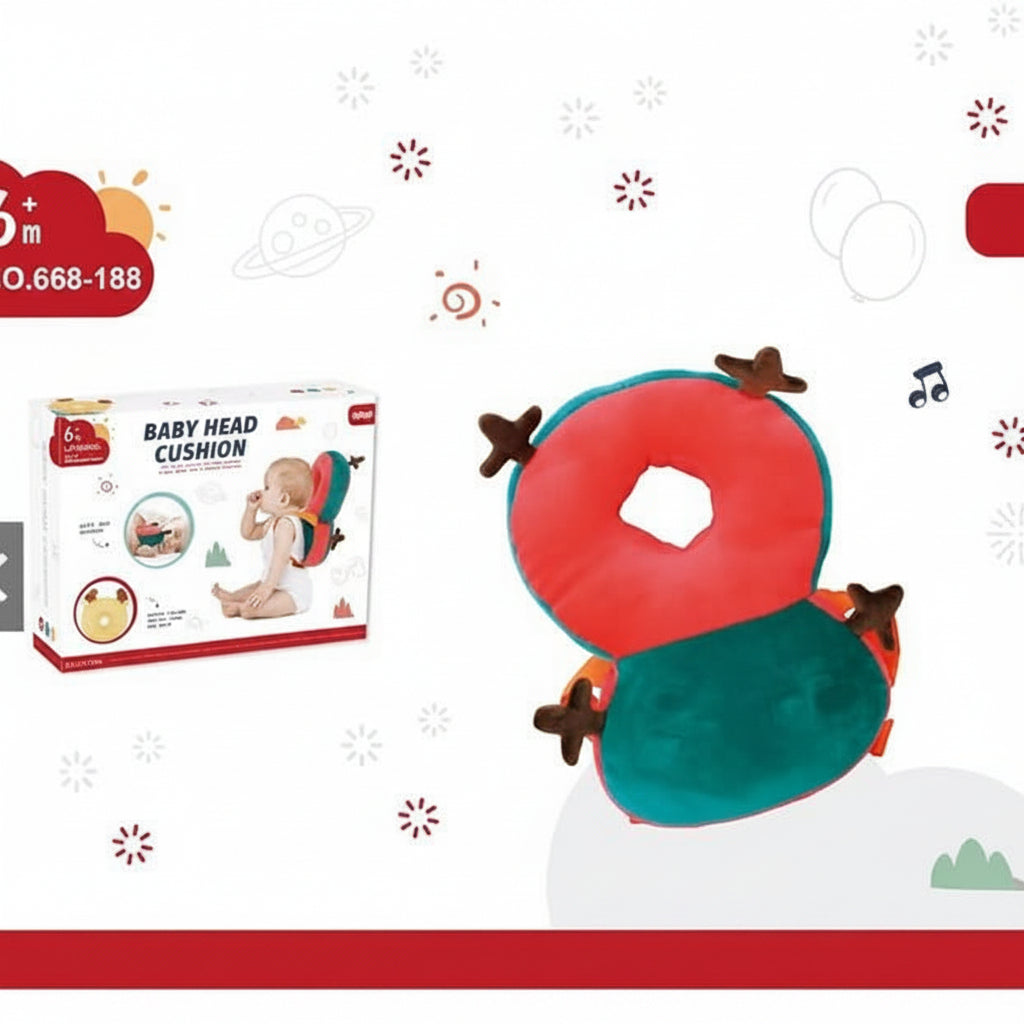 Baby Head Protector Cushion & Anti-Fall Safety Backpack for Infants (Ages 6â€“24 Months)