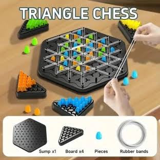 Triangle Chess Board Game