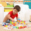 Wooden Five Column Set Bead String