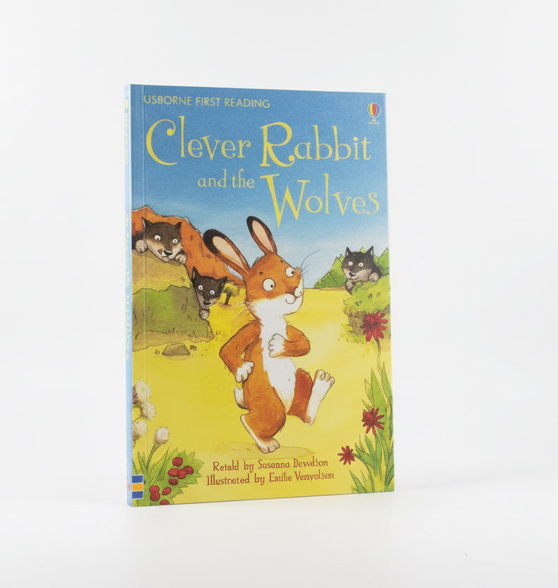 Clever Rabbit and the Wolves | Usborne First Reading Children’s Book (Age 4+)