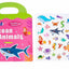 Reusable Ocean Animals Sticker Activity Book – Interactive Learning & Play