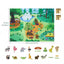 Zoo Animals Felt Story Board – 41-Piece Interactive Learning Set