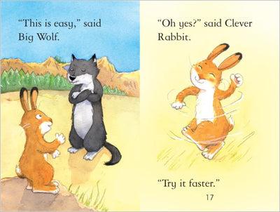 Clever Rabbit and the Wolves | Usborne First Reading Children’s Book (Age 4+)
