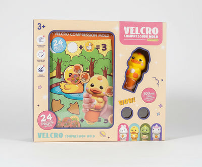 Magic Stamper Stickers Set – 200 Reusable Stickers with 24-Page Book