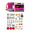 64-Piece Kitchen Playset – Interactive Cooking Station with Light & Sound