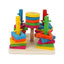Five Columns Set Building wooden Blocks