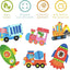 My First Wooden Jigsaw Puzzle Set – Animals in Vehicles Collection (6-in-1 Tin Box)