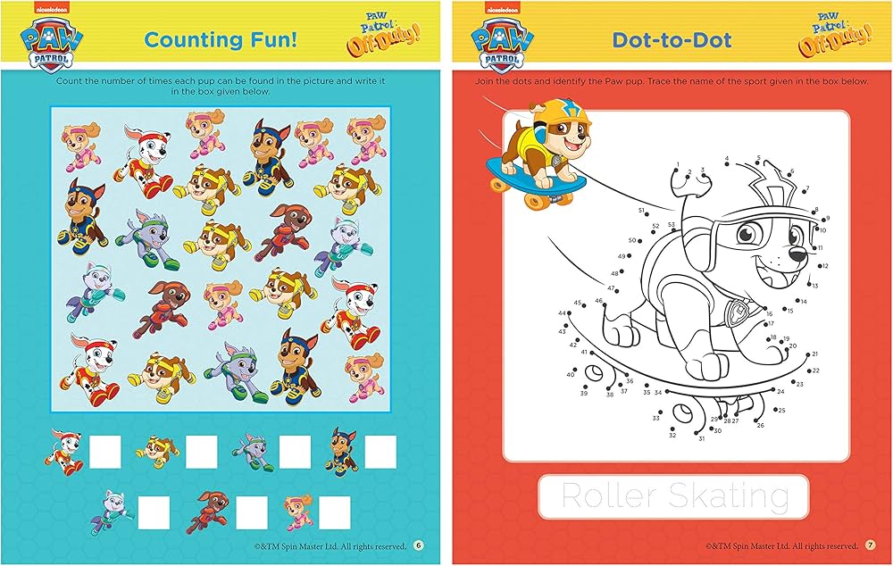 Nickelodeon Paw Patrol – Air Paw Patrol Heroes of The Sky Fun Learning Set